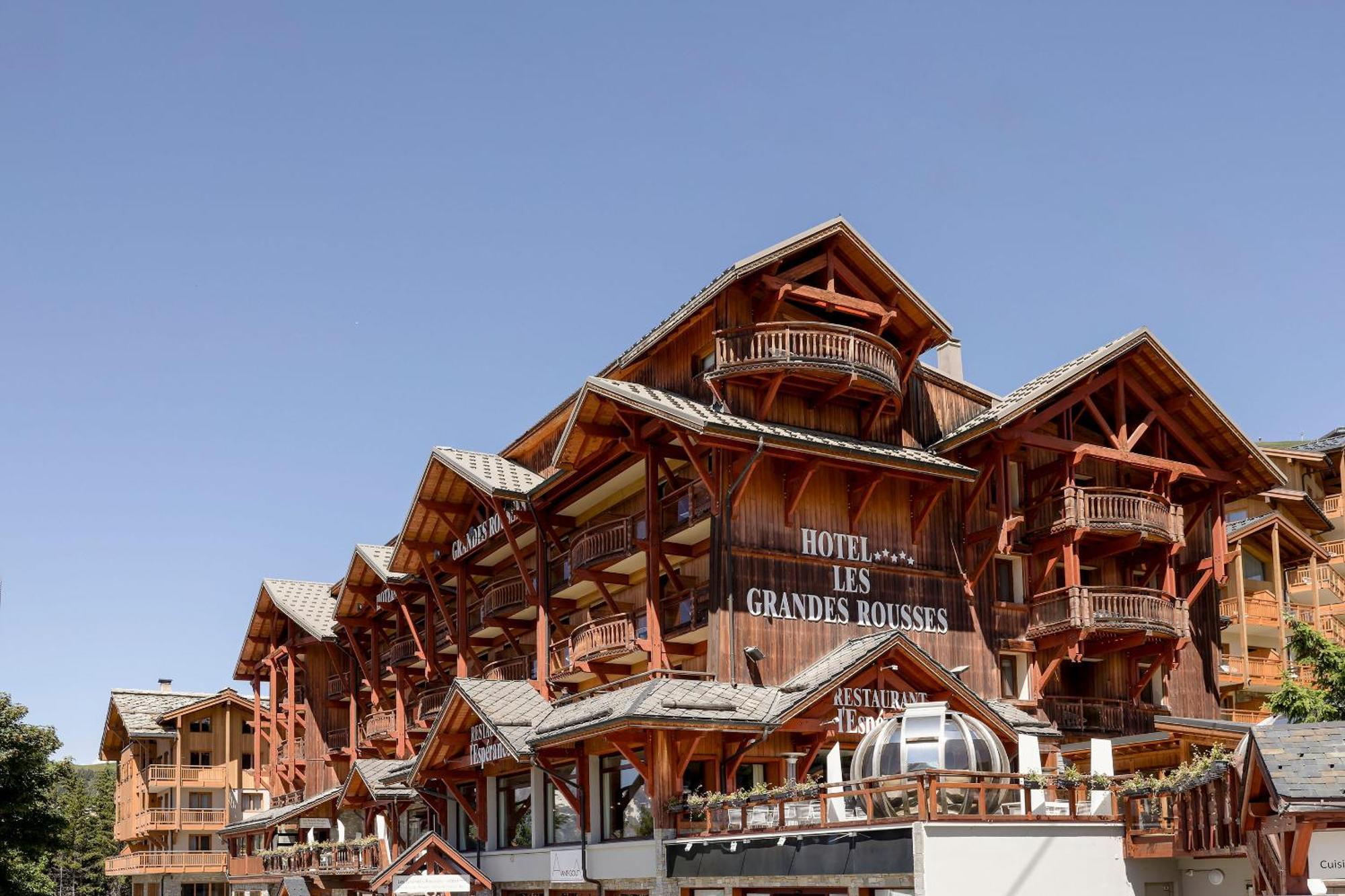 Grandes Rousses Hotel & Spa Alpe d'Huez Esterno foto